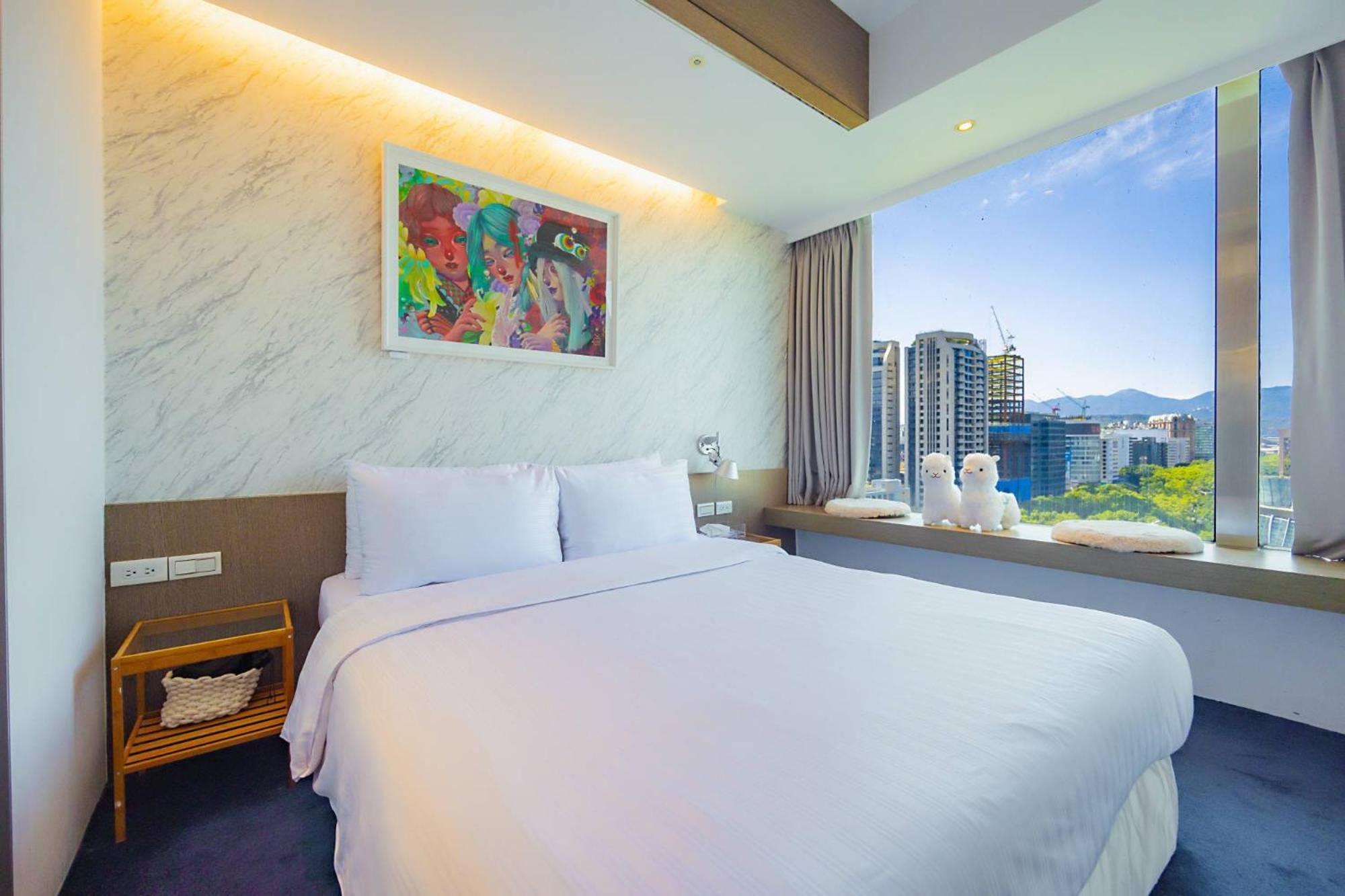 美寓藝術文旅 Meistay Art Gallery Hotel Tajpej Buitenkant foto
